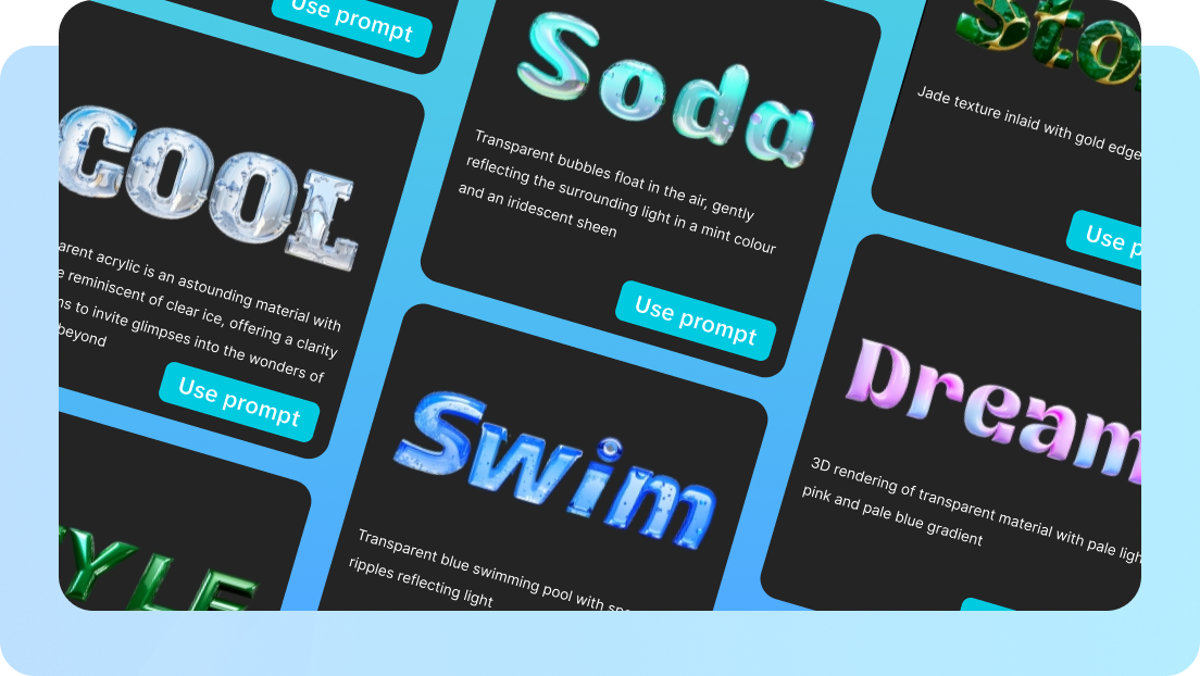 Schriftzüge passend zur Textbeschreibung – Automatisch online Schriftzug erstellen